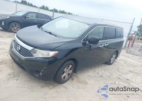 2014 Nissan Quest Sv from USA, damaged, VIN JN8AE2KP4E9102663